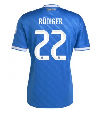 Real Madrid Antonio Rudiger #22 Tredje Tröja 2025-26 Kortärmad